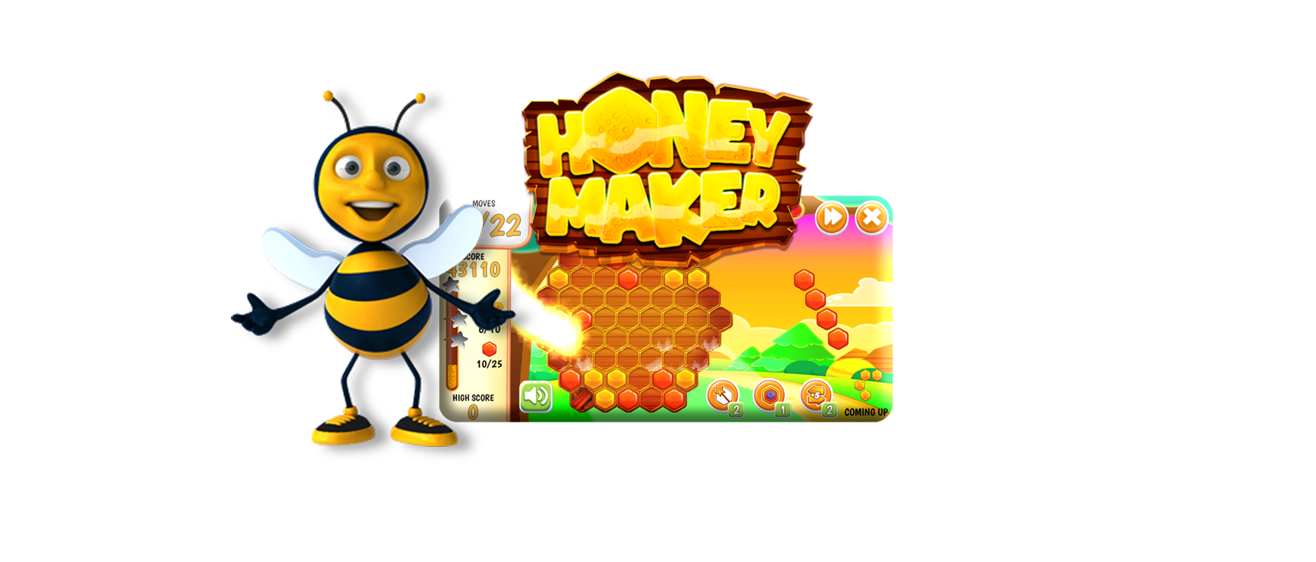 Honey Maker Online Puzzle Game Tournaments