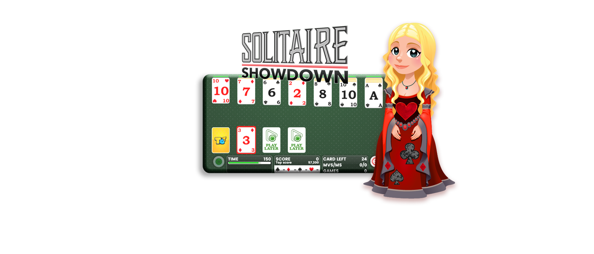 Play Solitaire online. Klondike Solitaire money tournaments.